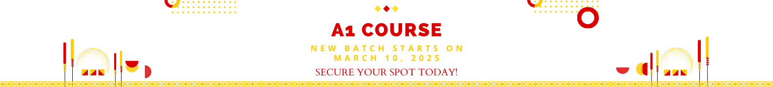 a1 new batch - banner